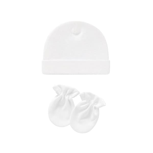 2 st Repfria Vantar Mössa Hatt Bebis Anti-Rep Handskar Hatt Set