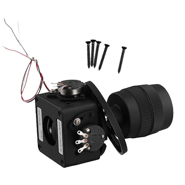 3-axlig joystickpotentiometer -D300B-R2 5K 3D Säkerhet Yuntai Kontroll Bollmaskin Tangentbord Monitor Joystick Svart