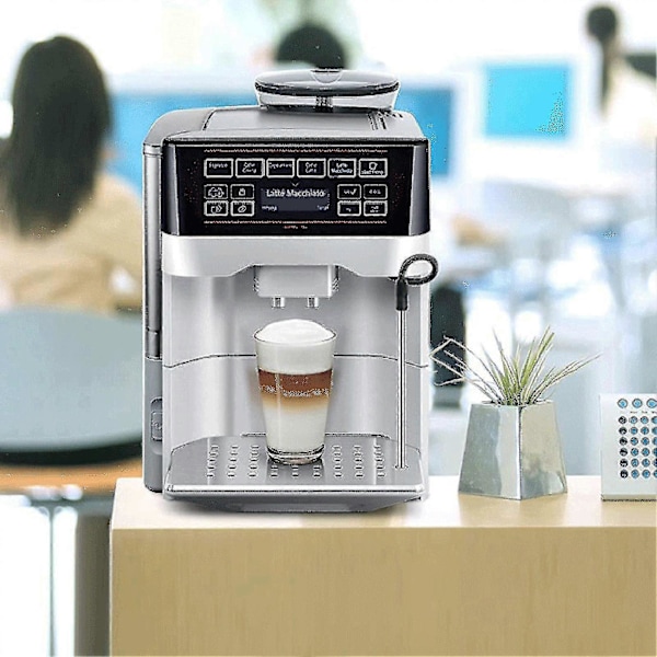 1 Sett Kaffemaskin Rustfritt Stål Melkerør Og Rengjøringsbørste Tilbehørssett For Bosch Veroaroma Og For Siemens Eq.6 Serie