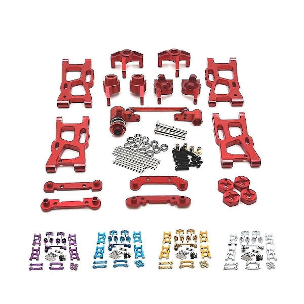 Metall Uppgraderingsdelar Kit För 144001 144010 124007 124017 124019 -001 -006 Am-x12 Rc Bil, 4