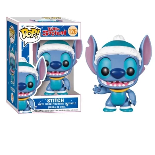 Hot Sales Funko Pop Stitch Anime Figur Toy Samleobjekt Action Figuras Pvc Model Dukke Børn Julegave Fødselsdag Gaver style 3 10cm