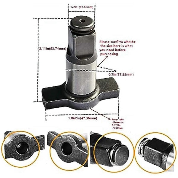 N866410 Slagskruvdragare Städ Kit för Dewalt DCF 899 20V 1/2 Slag Detent Pin Städ Montering Slag W