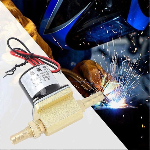 Elektrisk magnetventil, 0~0.8Mpa elektrisk magnetventil til luft, argon og C02 G1/8&quot; svejsemaskine, AC220V 36V DC24V(AC220V) Betterlifefg
