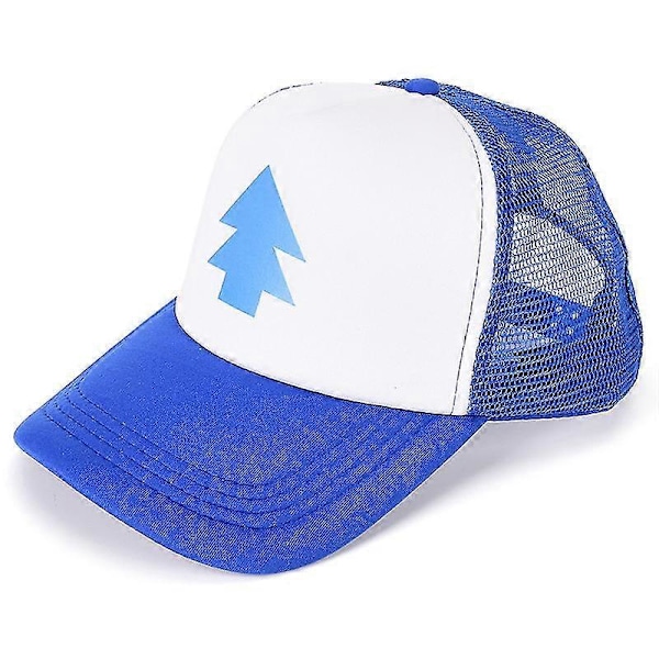 Trucker Baseball Cap til Kvinder og Mænd med Fyrretræ, Dipper, Gravity Fall Mesh Hat, Justerbar Hfmqv