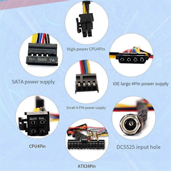 DC19V 200W ATX Peak PSU Pico ATX Switch Converter