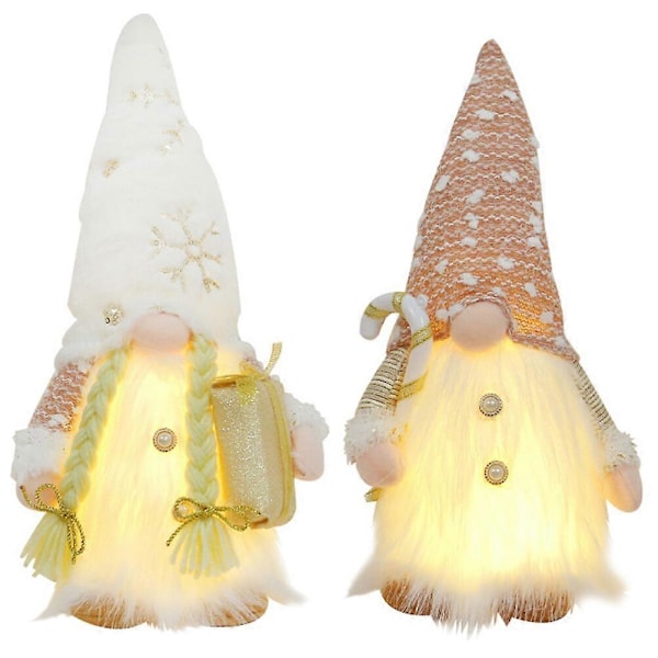 Jul Tomte LED Tomte Dekoration Jul Tomte Prydnad Juldekoration