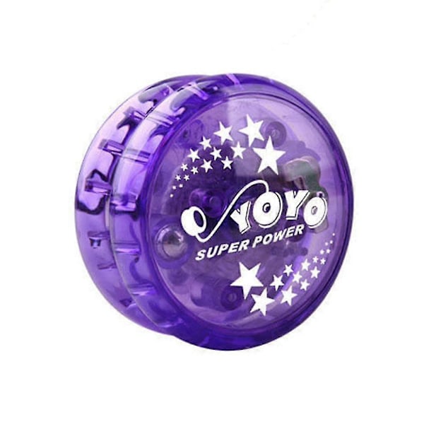 Luminous Yoyo-boll med LED-ljus Färgglad Karusell Yo-Yo Barnleksaker Underhållning