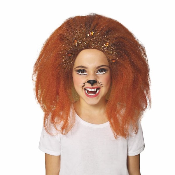 Barn Lion Mane Animal Lions Parykk Til Halloween Carnival Prop