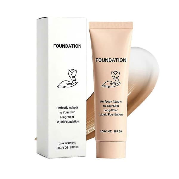 Fargeendrende flytende foundation - 30g Dark