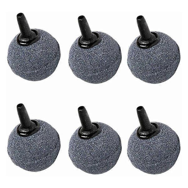 Akvarium Beluftning Luftsten Boble Diffuser Luftsten Plus Rund Hydroponisk Boble Diffuser til Ilt Diffuser (10 stk)