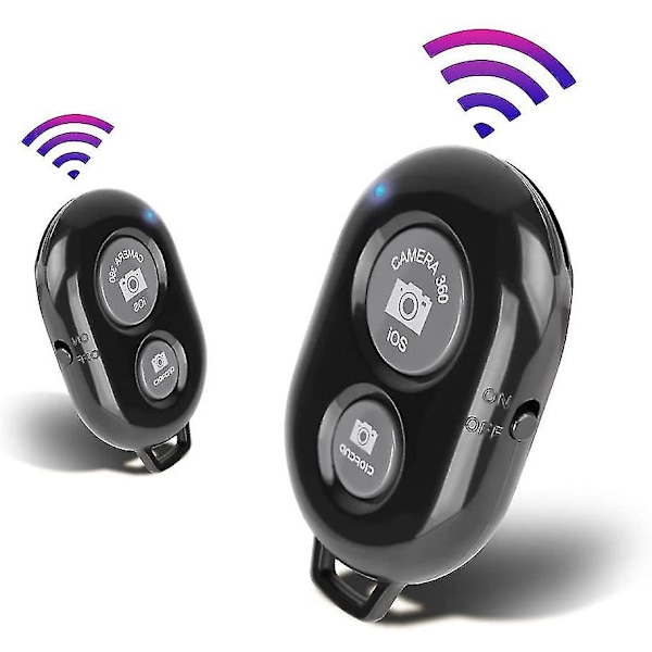 2 kpl Bluetooth-kameraetäohjain - Bluetooth-etäohjain iPhone- ja Android-puhelimille