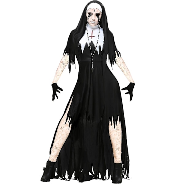 Halloween-nunna-asu Cosplay Vampire Devil -asu Halloween-asu L