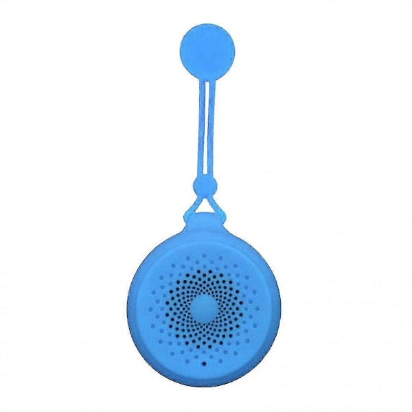 Ipx6 Bluetooth-högtalare för dusch, kombineras enkelt för utomhusbadrum, strand, blå