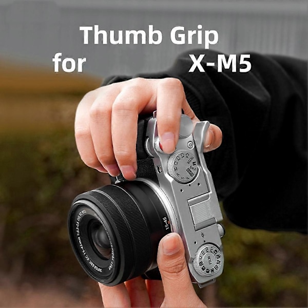 Tommelfingergreb til Fuji X-M5 Kamera Tommelfingergreb X-M5 Kamera Tommelfingergreb B