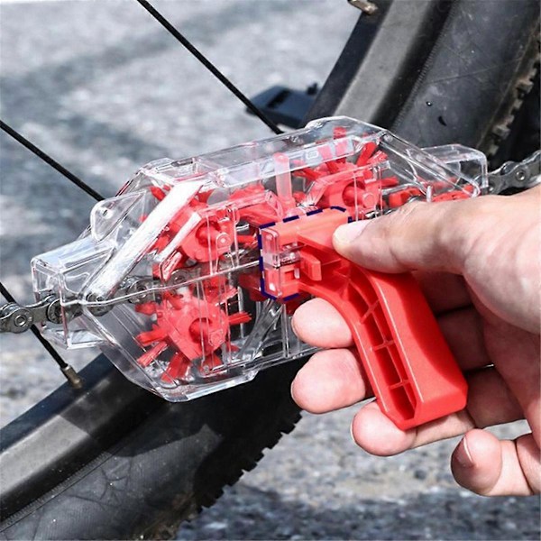 Cykelkæderenser Cykelkædevasker Skrubber Bærbar Cykling