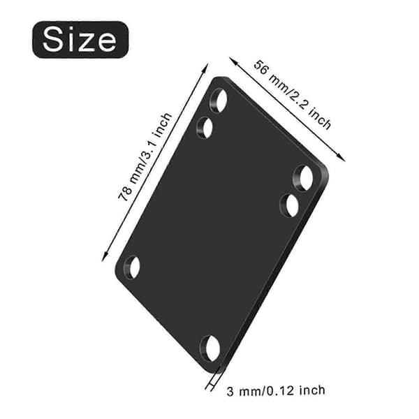 30 stk 3 mm Skateboard Riser Støtputer Longboard Rise Pads Skateboard Støtputer Myke Longboard Støtputer