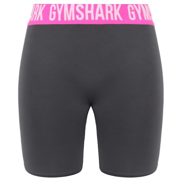 Gymshark Seamless Mörkgrå Dam Träningsshorts för Cykling GLSH3720 CH HP