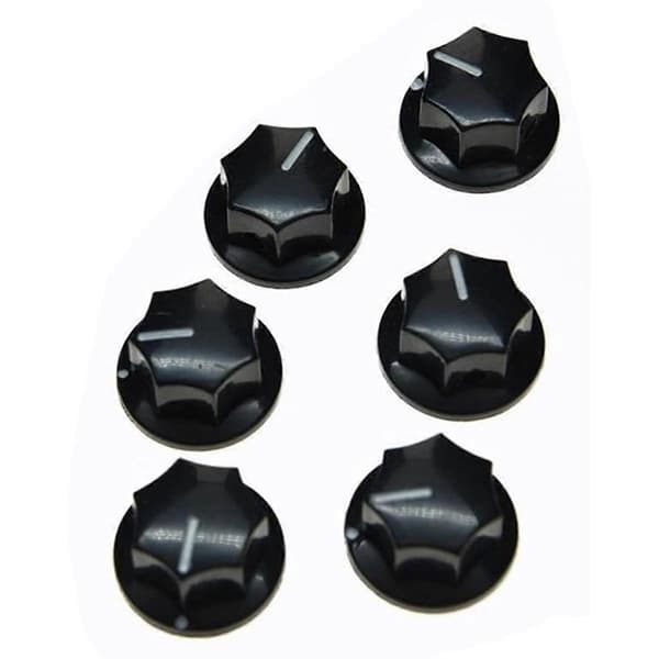 10 stk. Guitar Knapper Forstærker Amp Knap Bas Tone Volume Knapper til Guitarra Messing