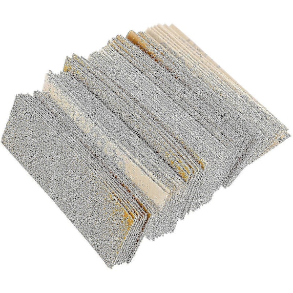 60 ark sandpapir, små slibeværktøjer, sortiment af sandpapir 80#/120#/150#/180#/240#/320#