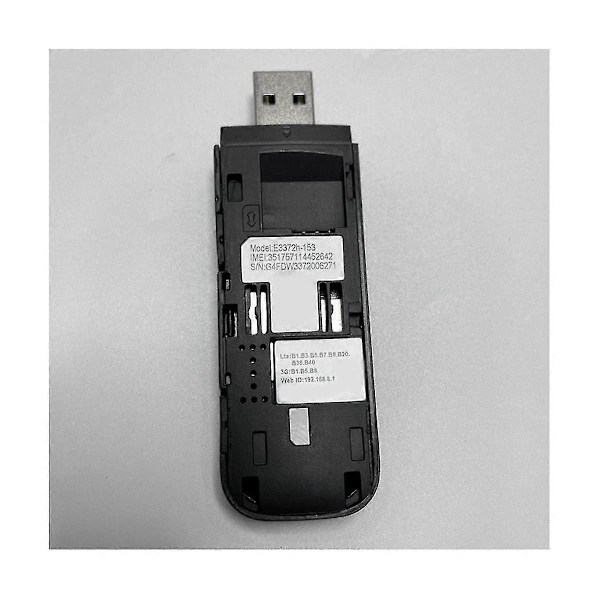 E3372 4g Lte Netværkskort Trådløst Kort Usb Modem Med Ekstern Antenne