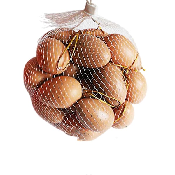 24 st/påse Påsk Konstgjorda Ägg Praktiska Bred Användning Plast Mini Hängande Ägg Hänge För Barn Jikaix - ya
