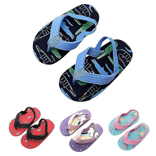 Guoguo Barntofflor Flip-flops Sommar Casual Sandaler För Pojkar Och Flickor