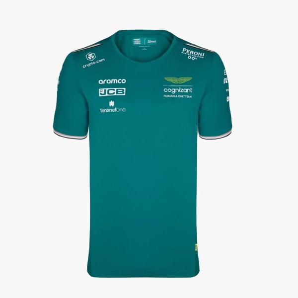 2023 Aston Martin F1 Team T-shirt spansk racer L