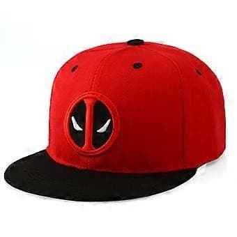Deadpool Deadpool Deadpool Hip Hop-hatt med flat kant Super baseballhatt