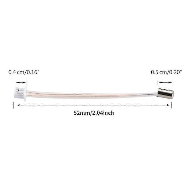 til 3D Printer Ender-3 S1 Termistor Temperatur Sensor Hot End Temperaturmålingslinje HT-NCT100K