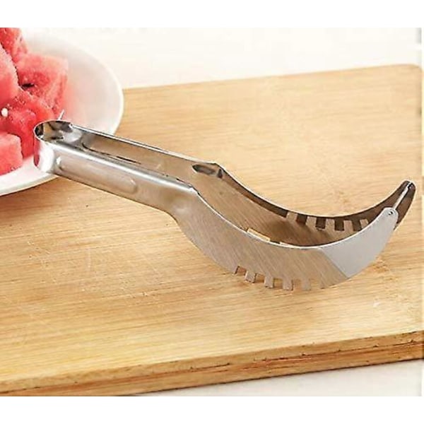 304 Rostfritt Stål Vattenmelon Skärare Multifunktionell Skivare Vattenmelon Skärverktyg