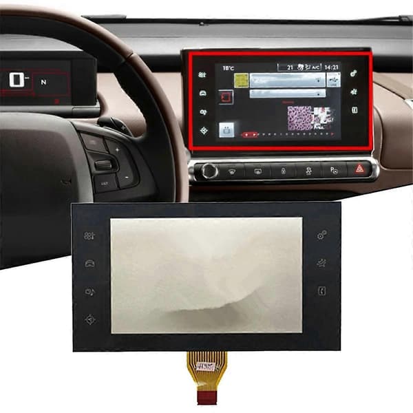 Bilmonitor Touchskærm LCD-display til Citroen C4 Cactus 2014-2018
