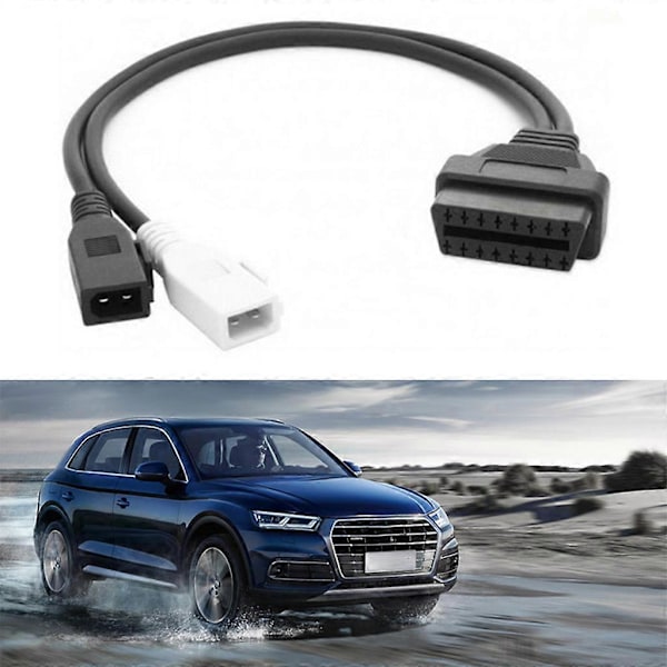 30 cm 16-nastainen OBD 2 -kaapeli VAG-sovitin diagnostiikkatyökalut V W/Sko da/Aud i -malleille
