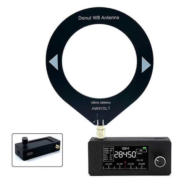 SI4732 Radiomottaker + 2X Loop Antenne Kortbølgeradiomottaker