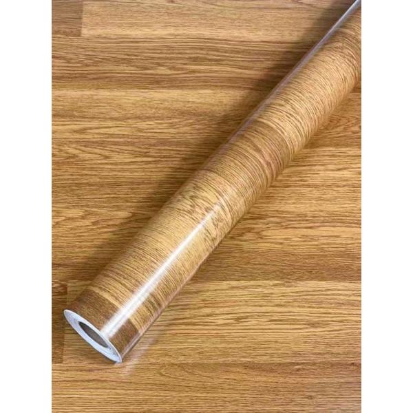 Träkorn väggdekor väggdekoration vardagsrum självhäftande rulle vattentät golvklistermärke modern tapet Wood grain color A 33x100cm