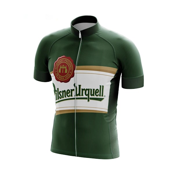 Ny Summer Beer Cykeltröja Set Herr Cykeltröja Bib Shorts Andas Gel Pad Cykelkläder Maillot Ciclismo Hombre MTB only cycling jersey M