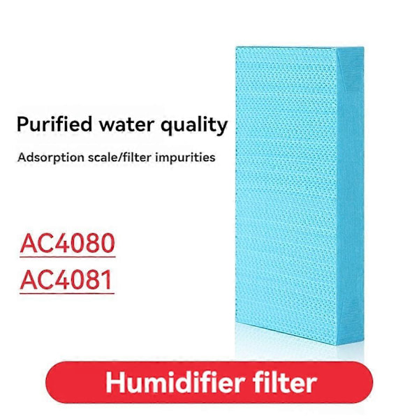 2 STK AC4155 Luftfugter Udskiftningsfilter til AC4080 AC4081 Luftfugter Filtre til Soveværelse Stue