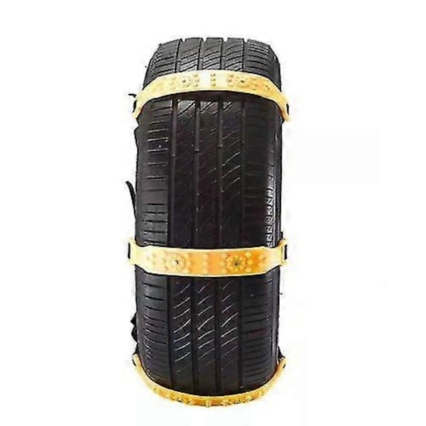 Liukueste Mud Ice Snow -lumiketjut autoon / maastoautoon / kuorma-auton renkaaseen TA