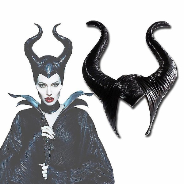 Halloween New Style Mistress Of Evil Headwear Mask Rekvisitter