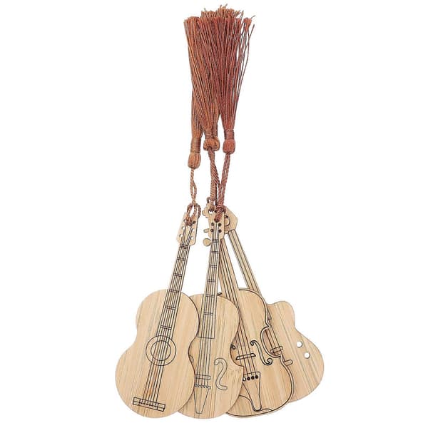 Gitar bokmerke bokmerker for studenter 4 stk sideklemmer