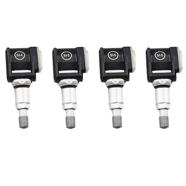 4 st Däcktryckssensor 315MHz TPMS för 530e Sedan (G30)