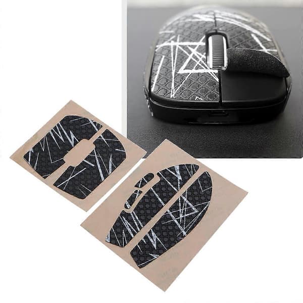 for Logitech G Pro X Superlight Mus Sideklistremerker Elastiske Raffinerte Sidegrep