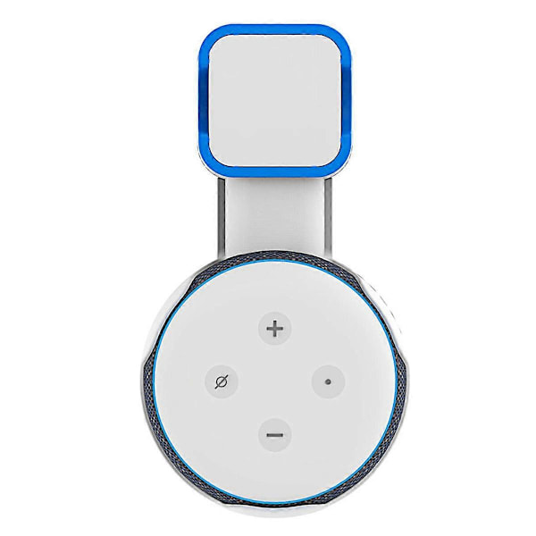 Veggfesteholder for Amazon Dot 3. generasjon innendørs høyttaler lydboks etui hvit