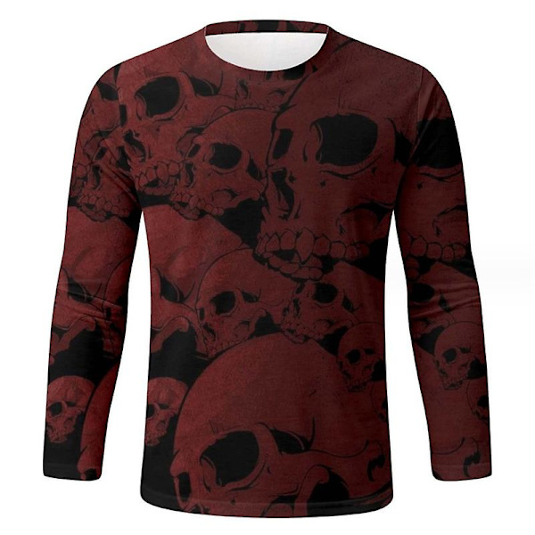 Græskar skjorte Halloween skjorter til mænd O Lantern Herre T-shirt style 6 4XL