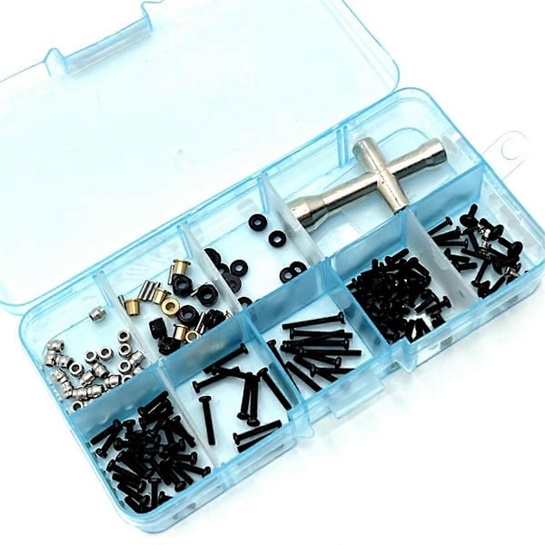 RC Bil Oppgradering Hele Kjøretøy Oppgradering & Modifisering Skrue Verktøykasse for FMS 1/24 FCX24 K5 RC Bil Oppgradering