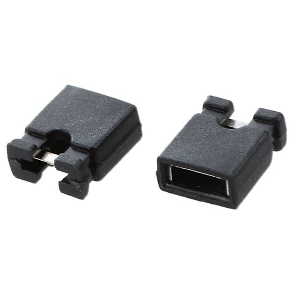 100 kpl 2,54 mm hyppylanka Mini hyppylanka oikosulkukorkkiliittimet