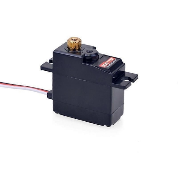 17G 3.5KG Metallgir Digital Servo og Metall Servoarm S0017M for C14 C24 MN D90 MN99S RC Bil Oppgraderingsdeler, 1