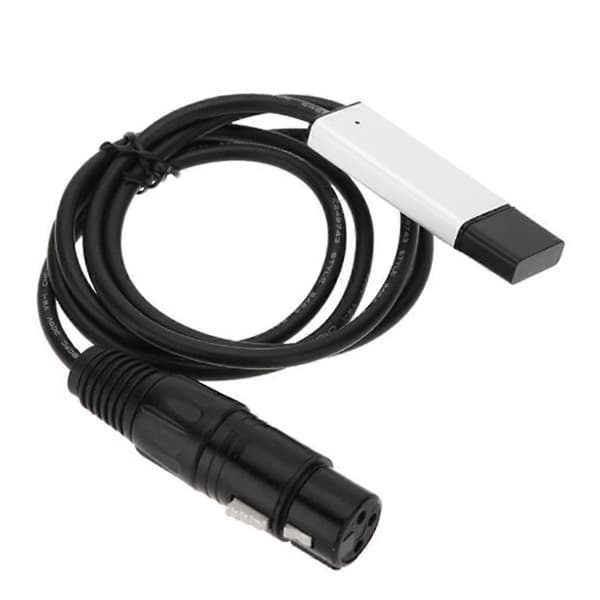 USB-DMX512 Computer Lyspult Multifunktionel Freestyle Lyspult Bryllupsscene Dæmpning C