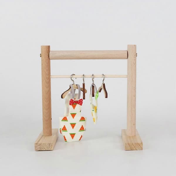 Papegøjer Flyvedragter Display Stand Organizer Hænger Rack til Kostumesæt