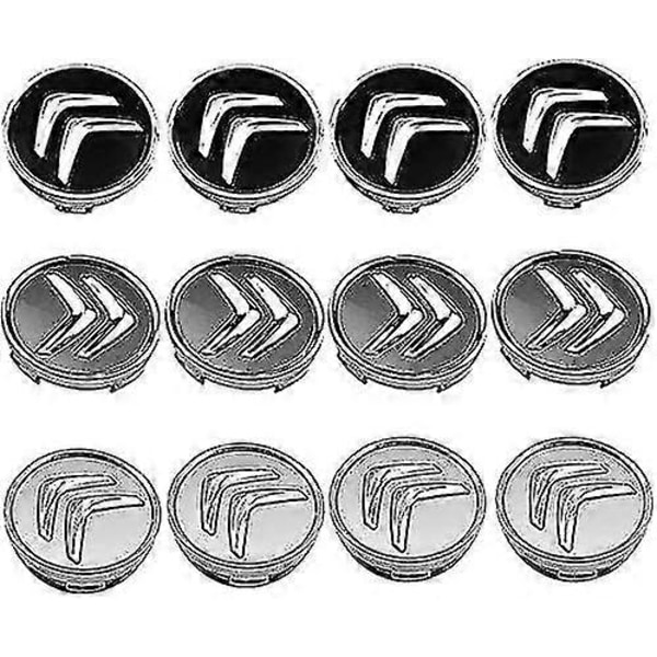 4 Stycken Navkapslar För Citroen C4 Picasso C3 Berlingo C5 X7 C2 C1 Ds3 Zx Xsara C8 Ds Ds4 60mm, Fälgcentrumkapslar Med Märke