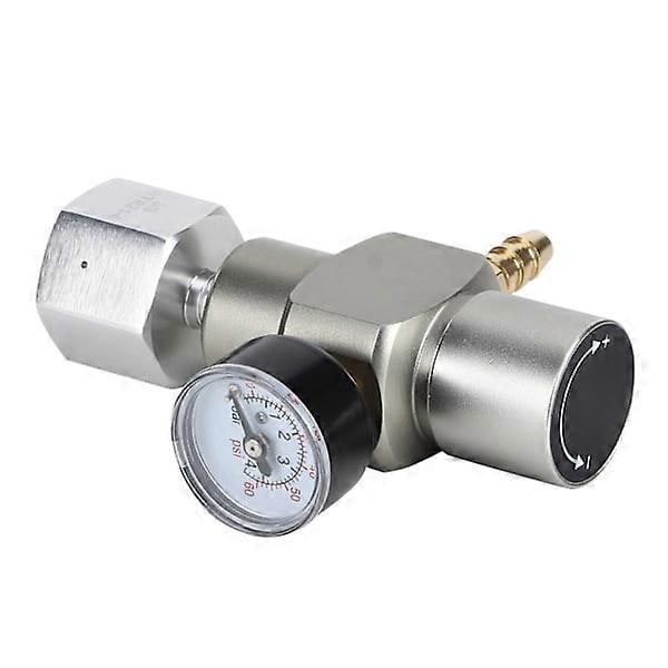 2-in-1 Mini CO2 -kaasunpaineregulaattori soodan painemittarilla ja adapterilla 3/8 tuumaa - TR21.4 Elik